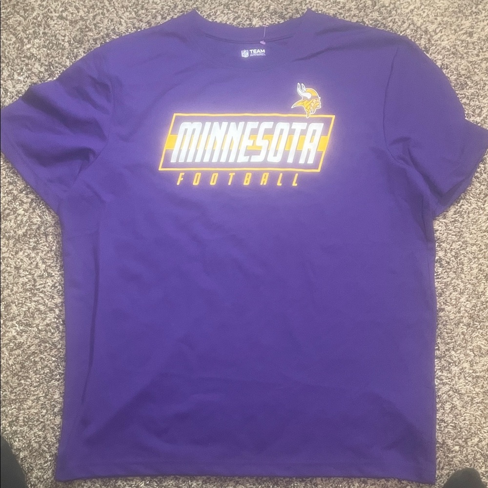 NFL Minnesota Vikings Purple Football Shirt